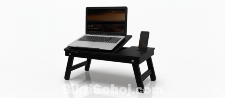 Foldable laptop table